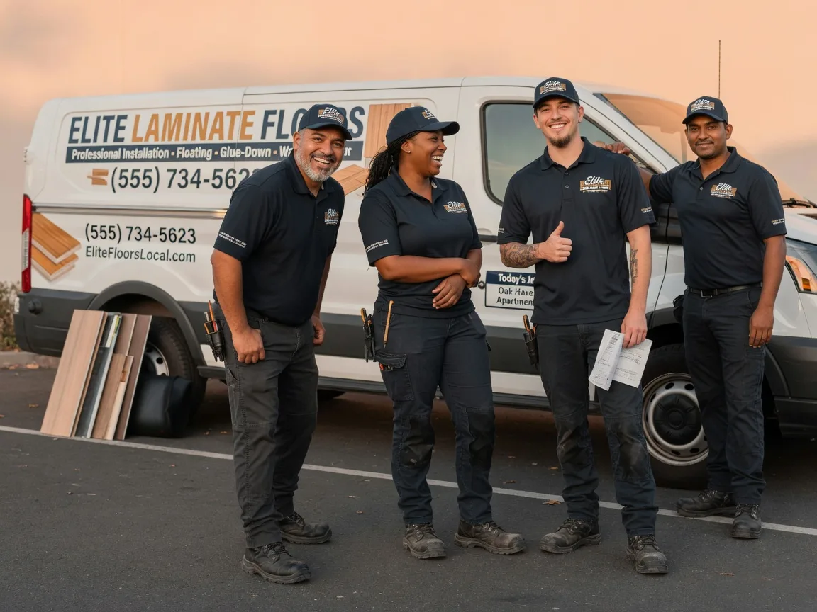 Laminate flooring installation company in Tony, WI